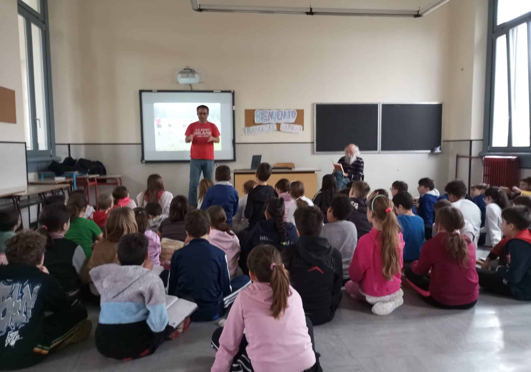 “Meta”, i bambini di Robecco incontrano l’autore Francesco Gungui