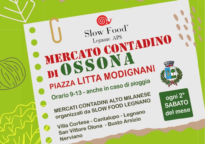 Il mercato contadino arriva ad Ossona sabato 14 marzo
