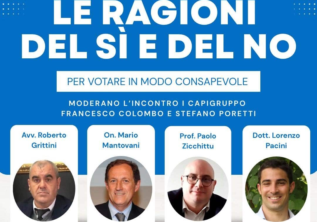 Arconate, martedì 3 confronto pubblico sul referendum giustizia