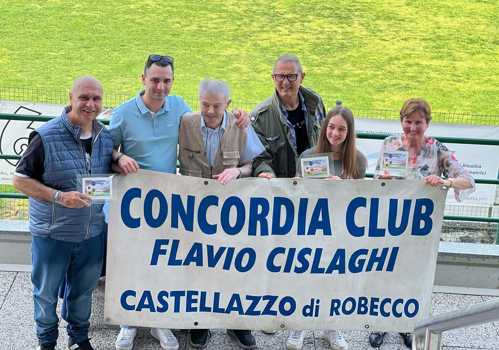 Robecco sul Naviglio, il Concordia Club celebra i suoi protagonisti