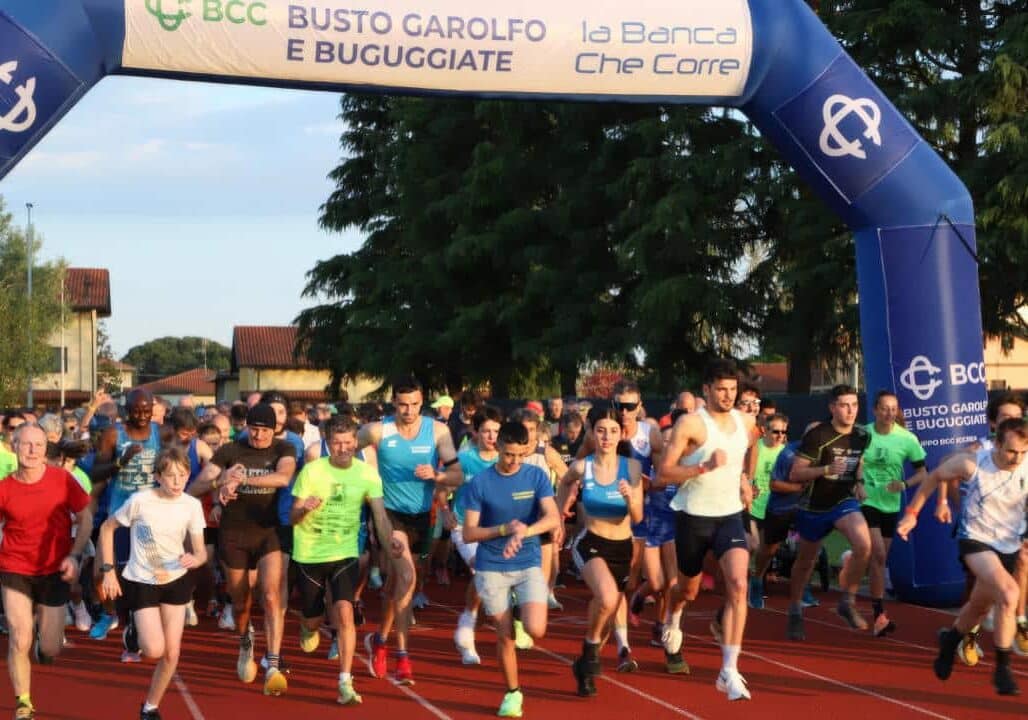 Giro di pista d’onore per i portatori di handicap alla “Busto di sera” l’8 Maggio