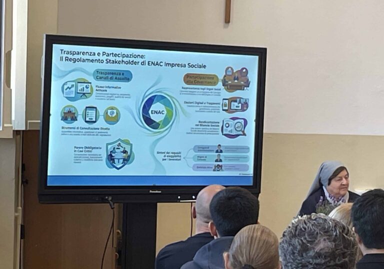 Bilancio sociale della Fondazione Enac Lombardia che diventa Impresa sociale