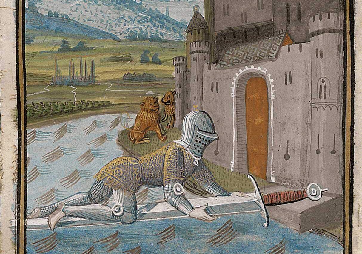Lancillotto ed Erec due cavalieri della Tavola Rotonda a confronto