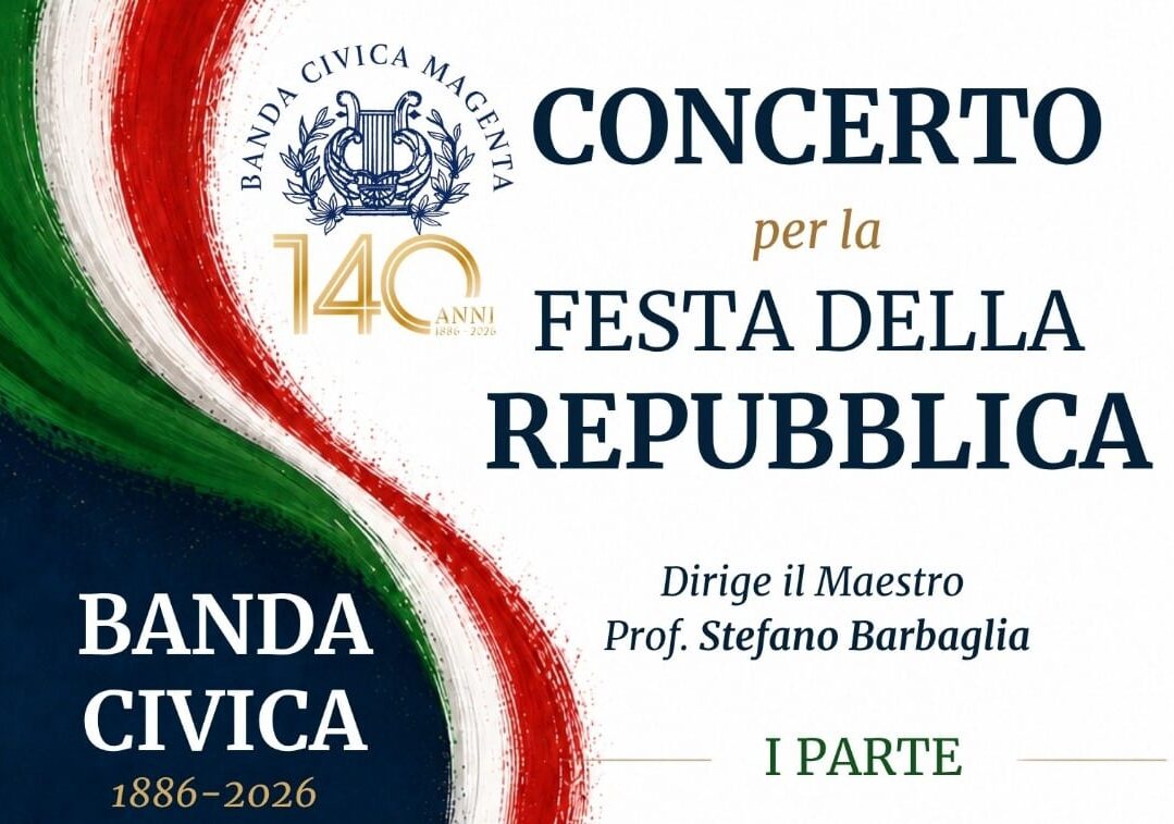 Magenta gran concerto della Vègia per la Festa della Repubblica