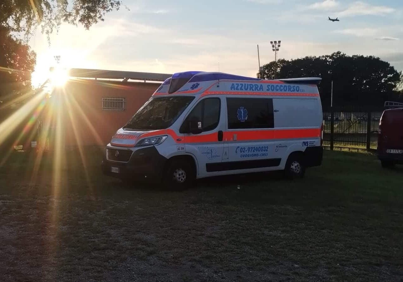 Busto Garolfo: operaio scivola per alcuni metri nella scarpata, trasferito in ospedale con il codice giallo