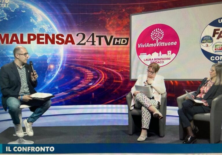 Vittuone: candidati sindaci a confronto. Il faccia a faccia di Malpensa 24 TV