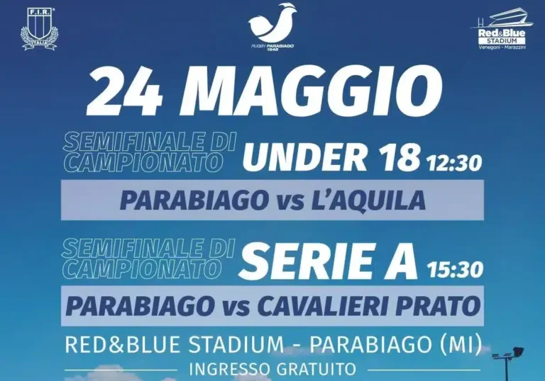 Rugby Parabiago, una domenica da leoni