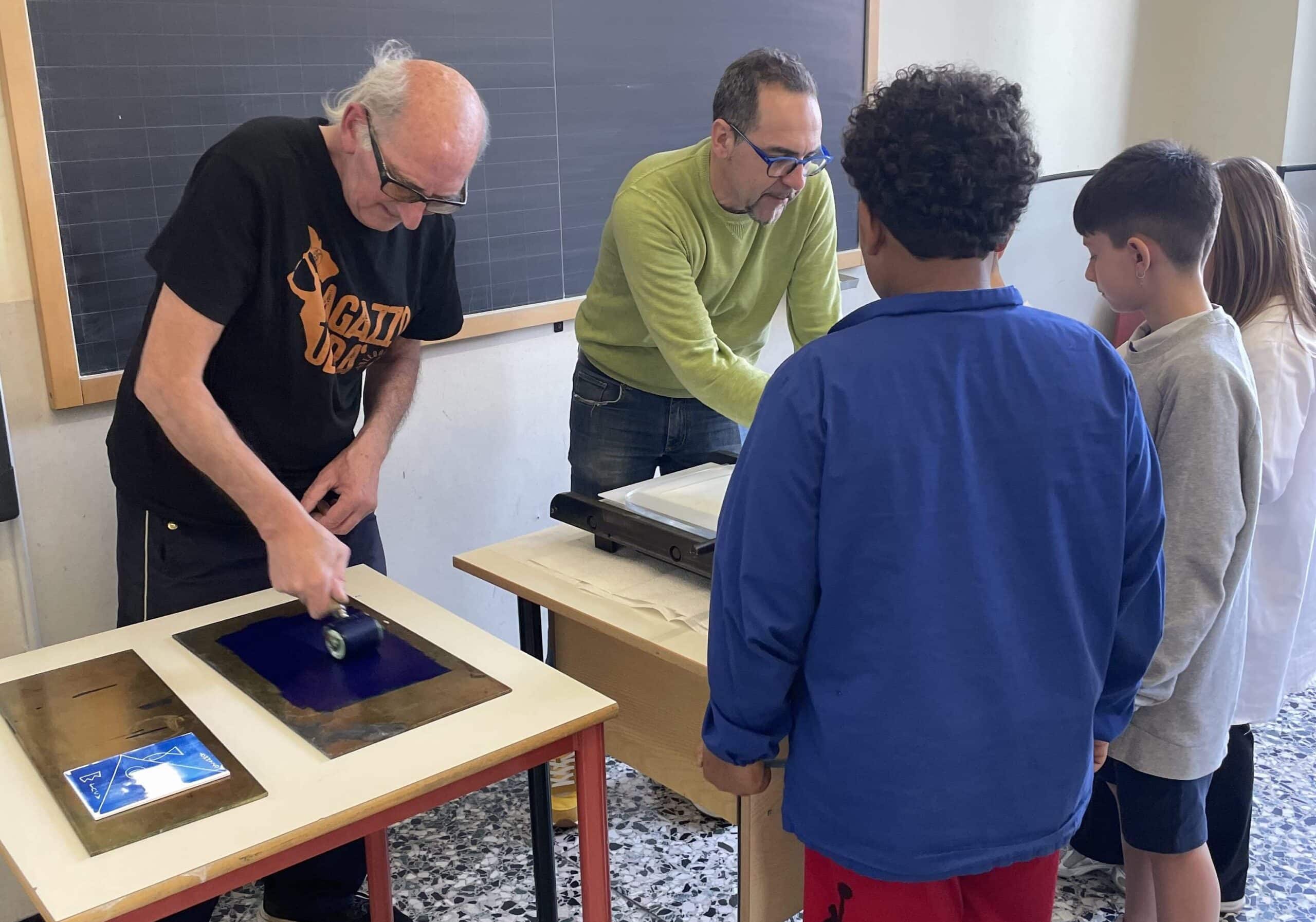 La stampa a caratteri mobili spiegata ai bambini.