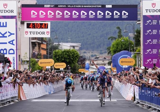 Ciclismo. 48° Giro d’Italia Next Gen 3° tappa Sibari-Villa d’Agri Marsicovetere