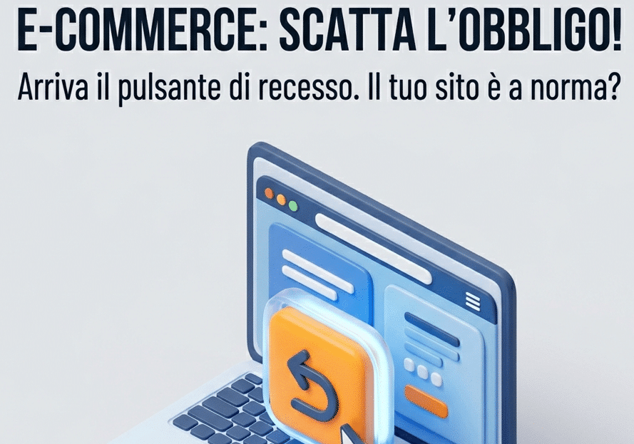 Giro di vite sugli eCommerce: da oggi scatta l’obbligo del “tasto di ripensamento”