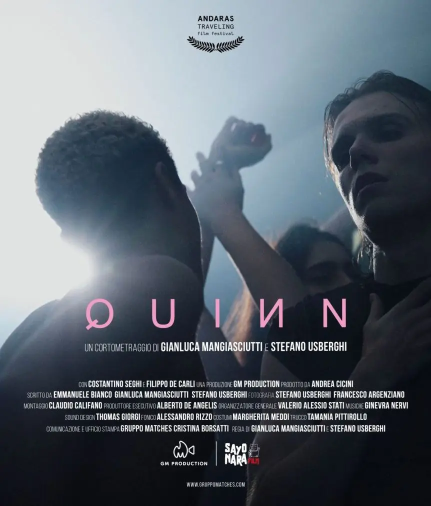 “Quinn” approda in Sardegna nella selezione ufficiale dell’Andaras Traveling Film Festival