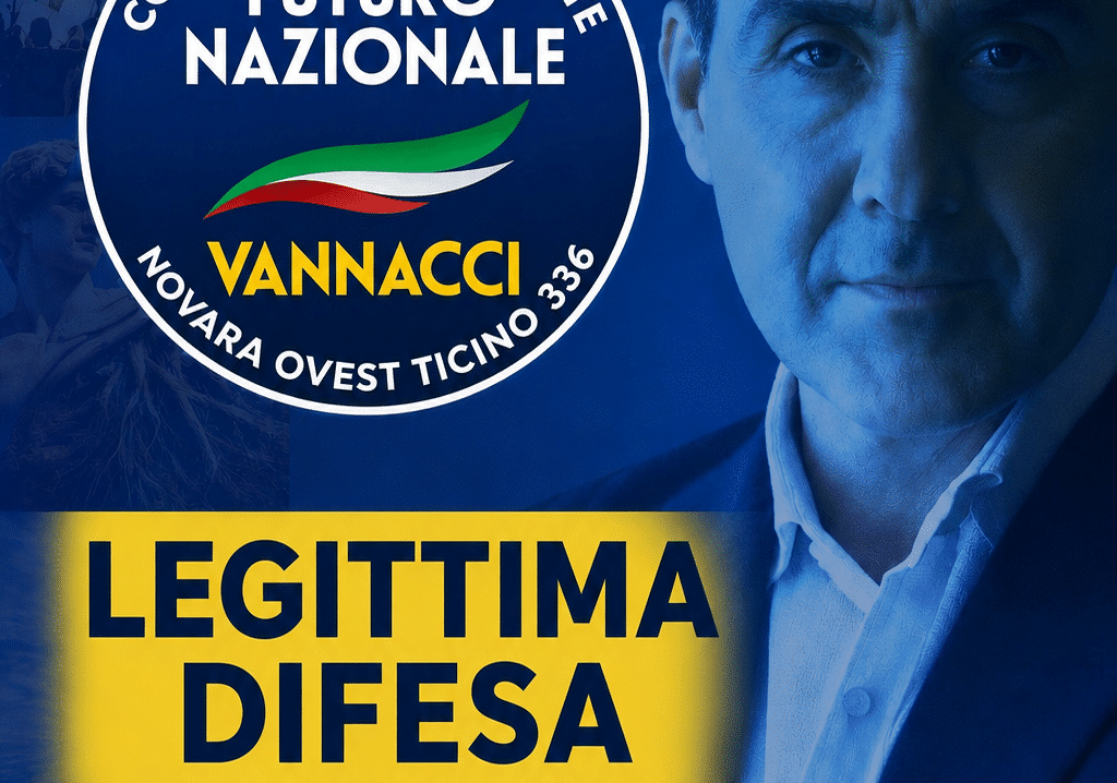Legittima difesa: i Comitati di Futuro Nazionale in piazza a Trecate