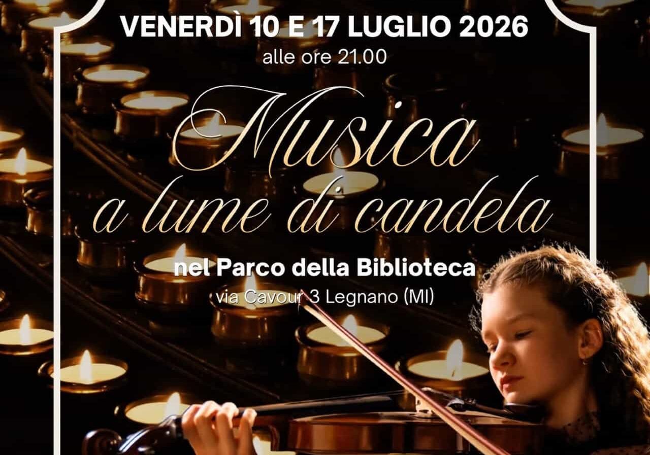 Musica a lume di candela: i giovani talenti della Scuola Paganini protagonisti nel Parco della Biblioteca