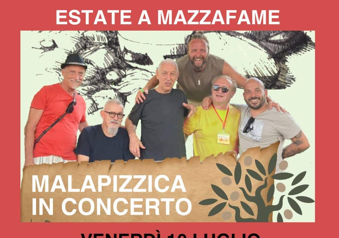 Estate a Mazzafame con i ‘Malapizzica’