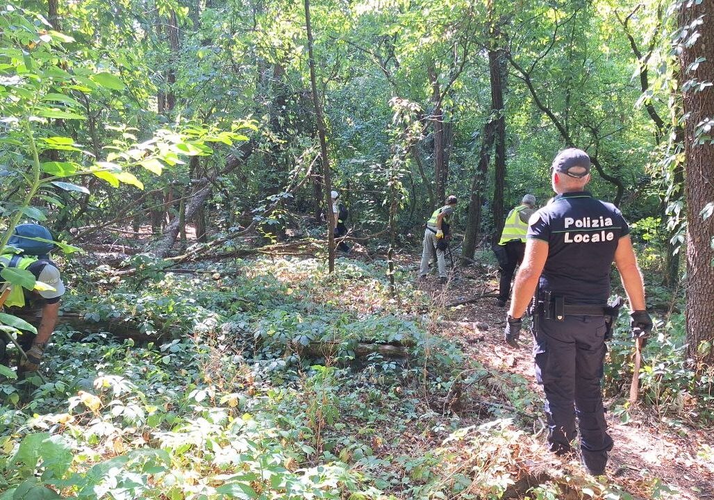 Blitz nella droga tra i boschi di Castano, Nosate e Lonate: spuntano una pistola, eroina e un machete sotto terra