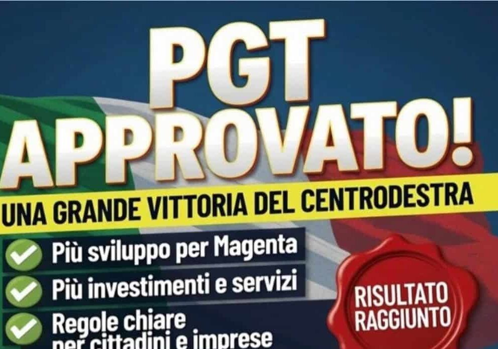 Pgt Magenta, centrodestra in coro: ‘Guarda al futuro’