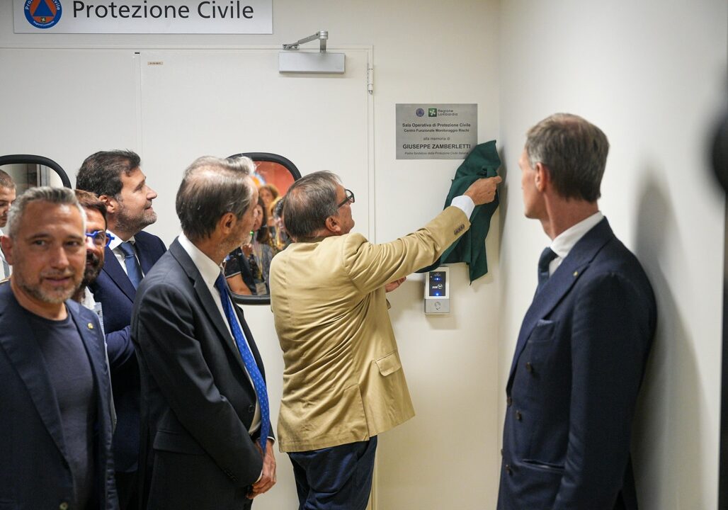 Protezione civile, Regione Lombardia intitola sala operativa a Giuseppe Zamberletti