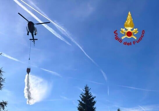 Lombardia, elevato il rischio di innesco e propagazione degli incendi boschivi