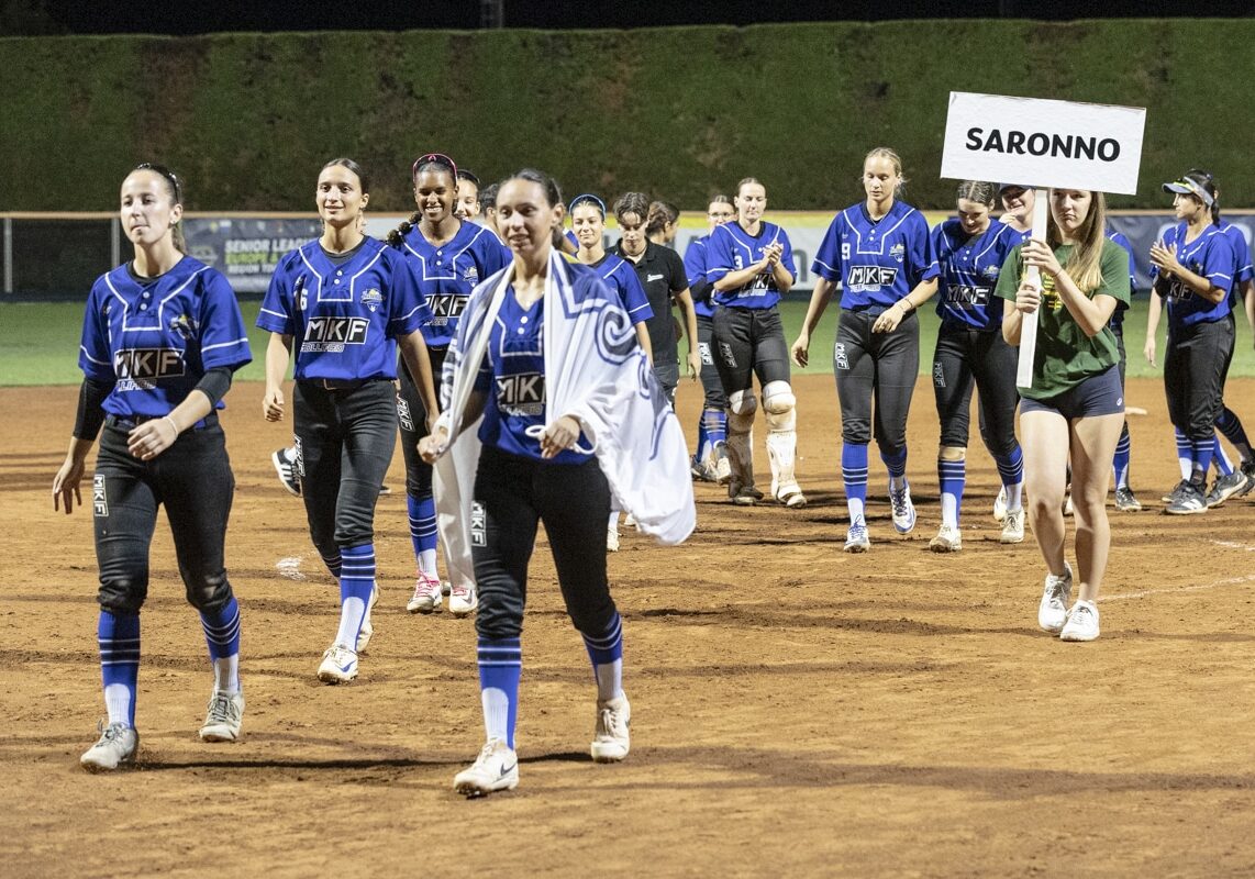 La MKF Saronno vince ancora una volta Coppa delle Coppe di softball