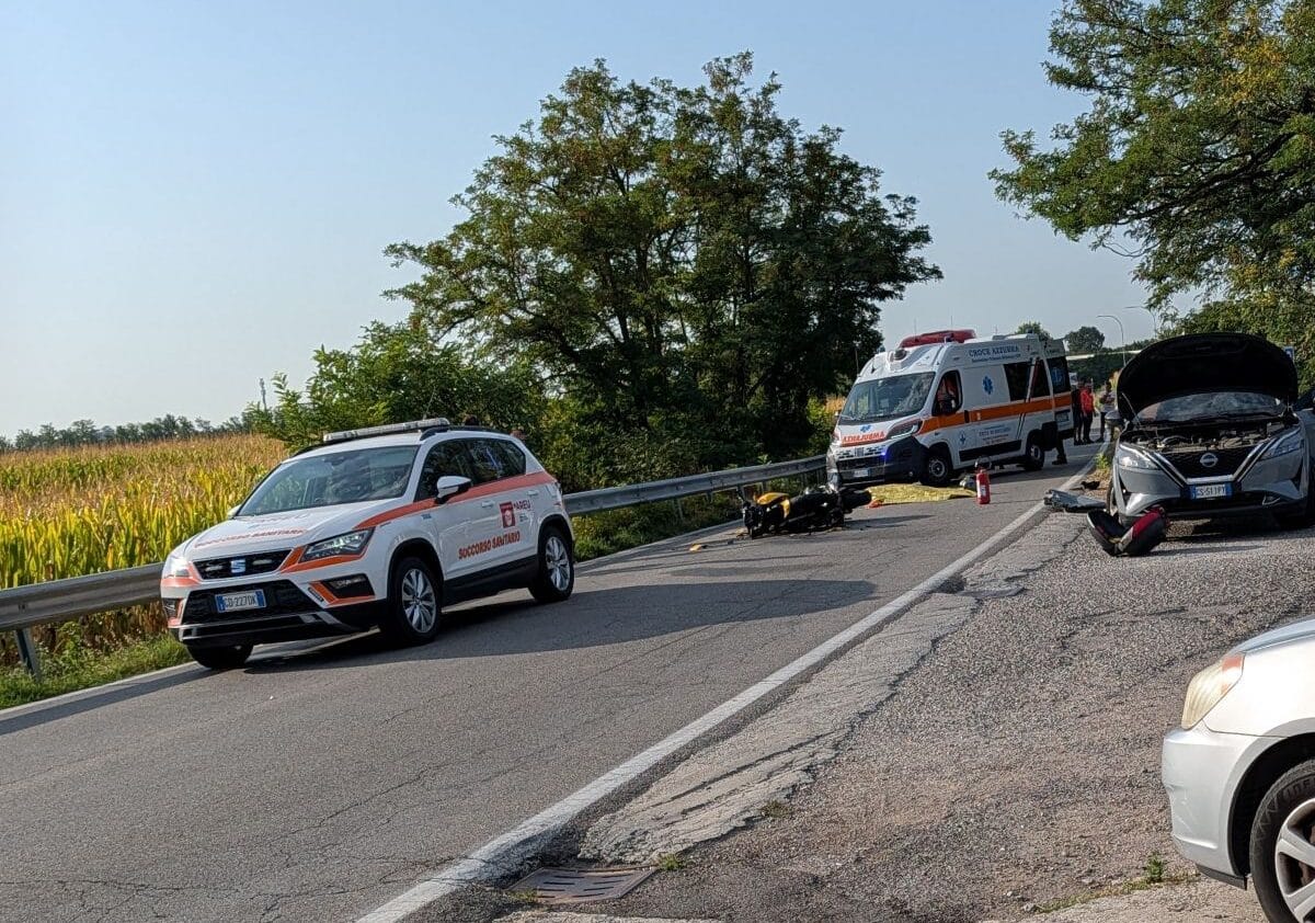 Robecco sul Naviglio: tragedia sulla SS526, motociclista perde la vita nello scontro con un’auto