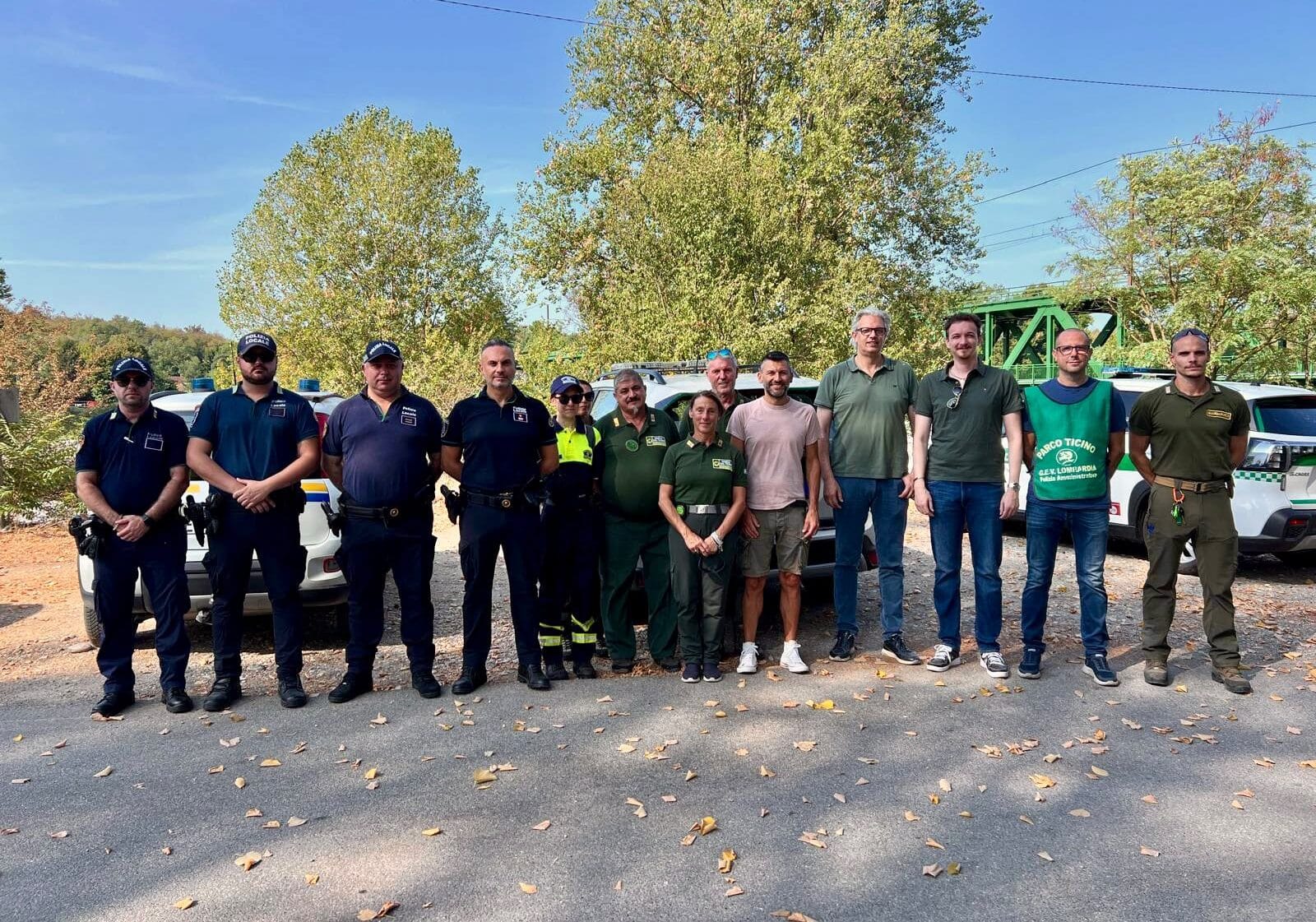 Il caldo infernale non ferma i controlli alla ex Vita Mayer: Parco del Ticino e Comune di Turbigo in azione