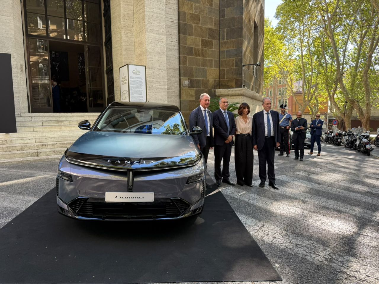 Nuova Lancia Gamma presentata al Mimit, l’Italia al centro del progetto