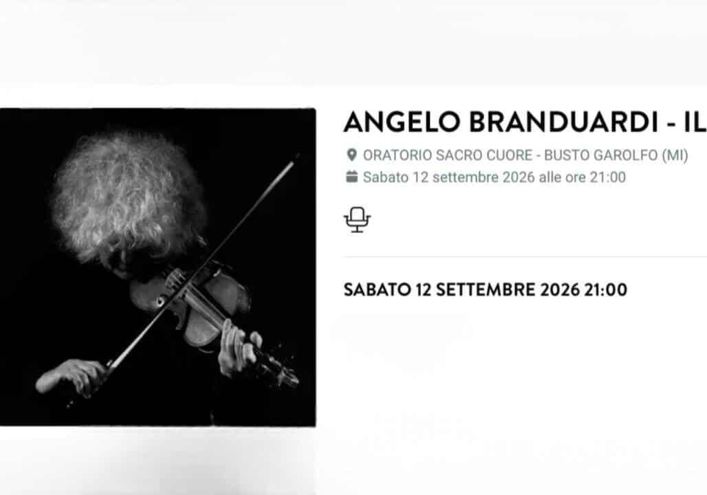 Busto Garolfo. Disponibili gli ultimi posti per il concerto di Angelo Branduardi