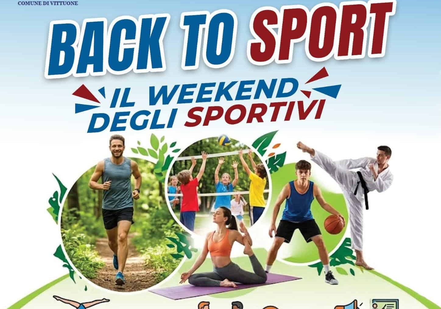 “Back to Sport”: Vittuone riparte insieme nel segno dello sport e della comunità