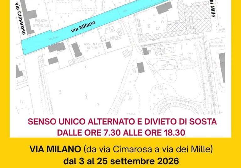 Magenta, proseguono le asfaltature: come cambia la viabilità