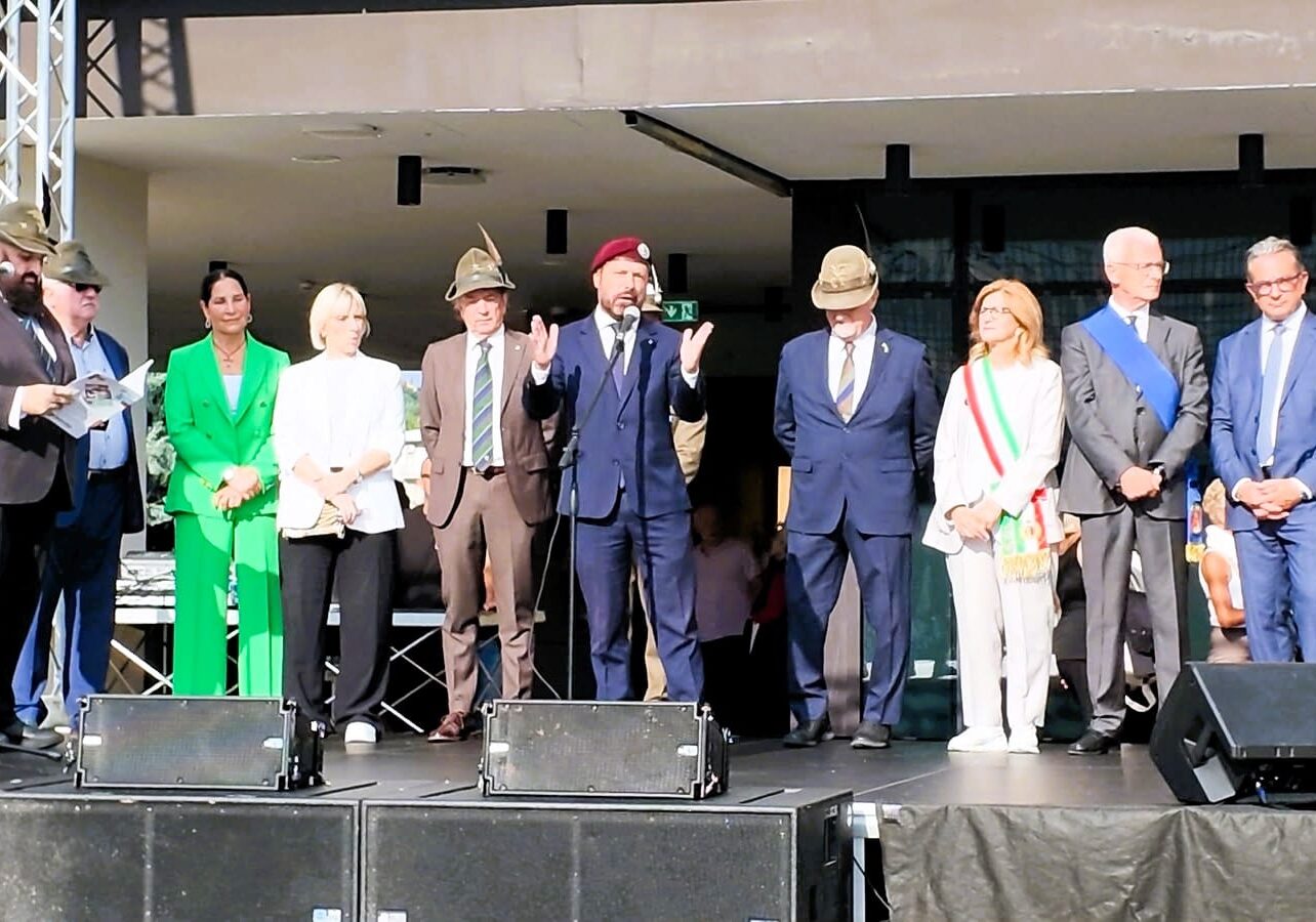 A Bergamo sfila l’orgoglio alpino. Franco: orgoglio della Lombardia