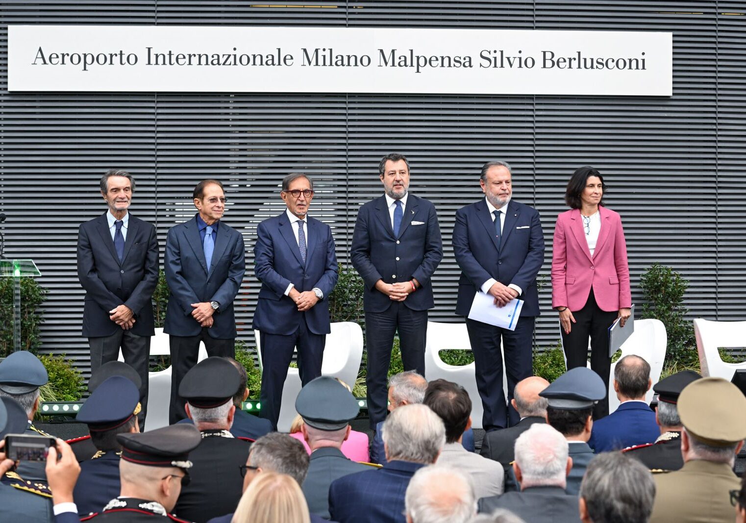 Malpensa, Fontana: Berlusconi, un uomo profondamente lombardo