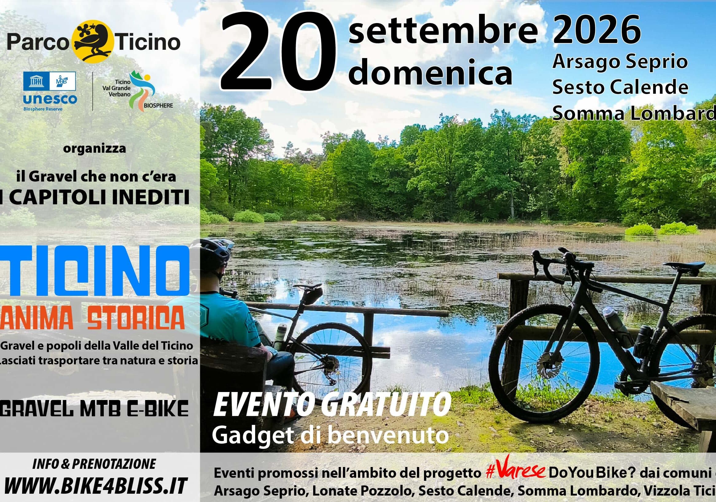 “I Capitoli Inediti” fa tappa nel Varesotto: al via “Anima Storica”, il nuovo evento gravel tra cultura, natura e mobilità sostenibile