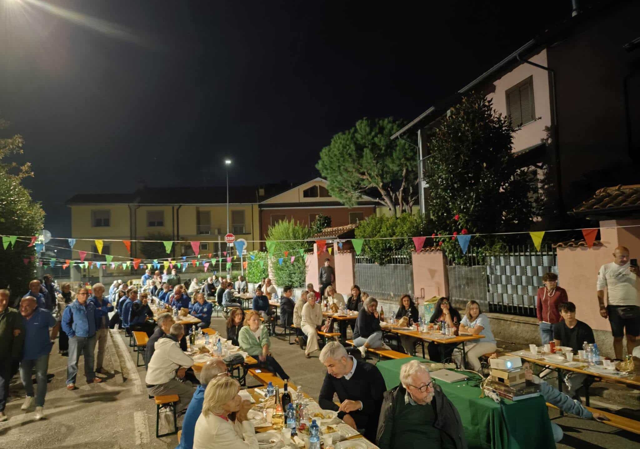 Bareggio, cena in strada per sostenere la nuova comunità per minori