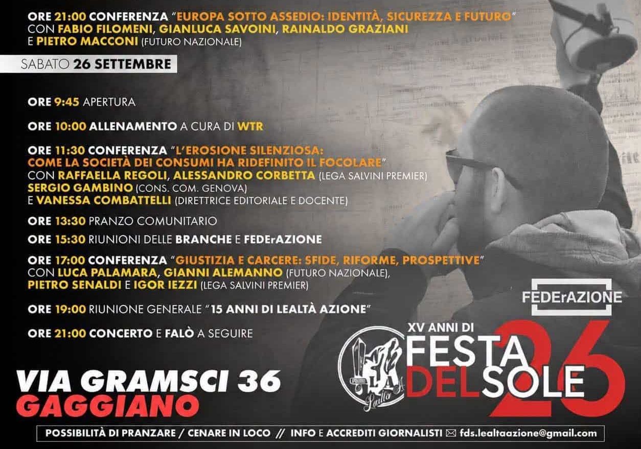 Festa del Sole 2026, due giorni di incontri, confronto e comunità per i 15 anni della manifestazione