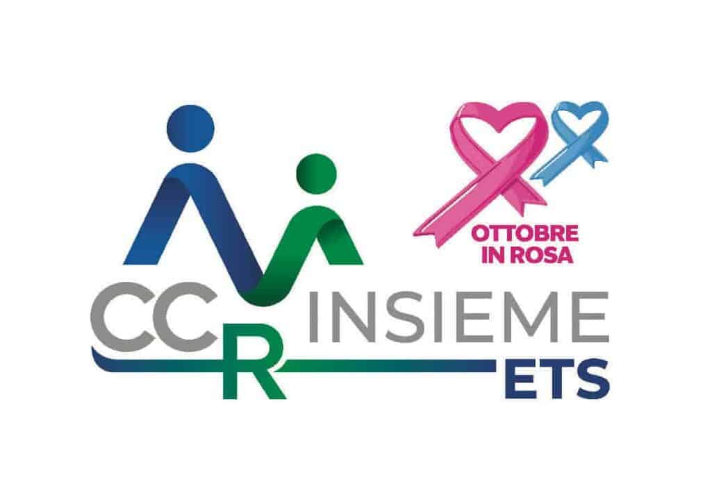 Ccr Insieme Ets colora il logo di rosa e di blu: la prevenzione oncologica riguarda tutti