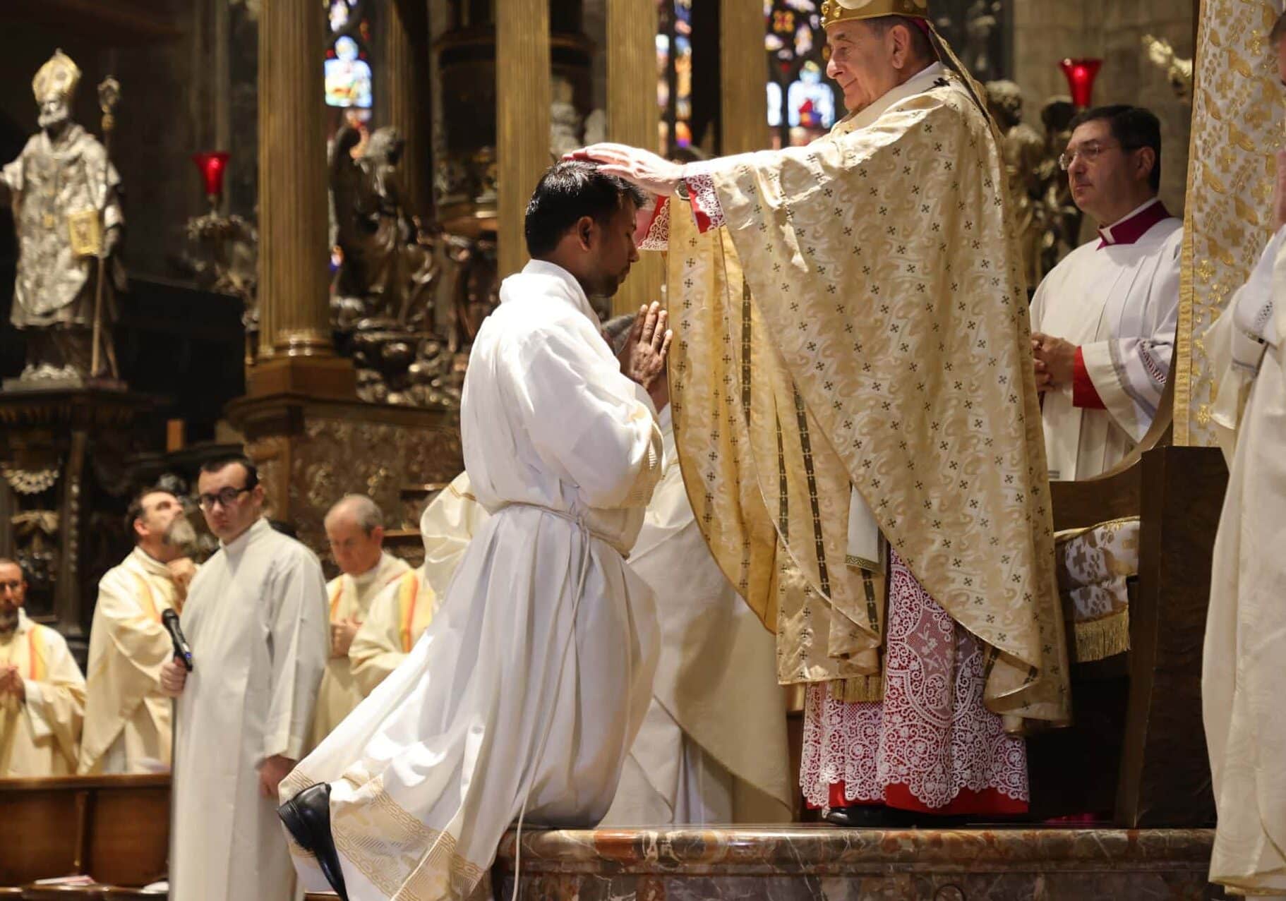 Cassinetta, Giovanni Parini ordinato diacono in Duomo: un passo verso il sacerdozio
